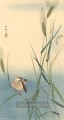 Singvogel auf Gersten Stiel Ohara Koson Japanisch